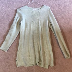 Mint green maternity sweater